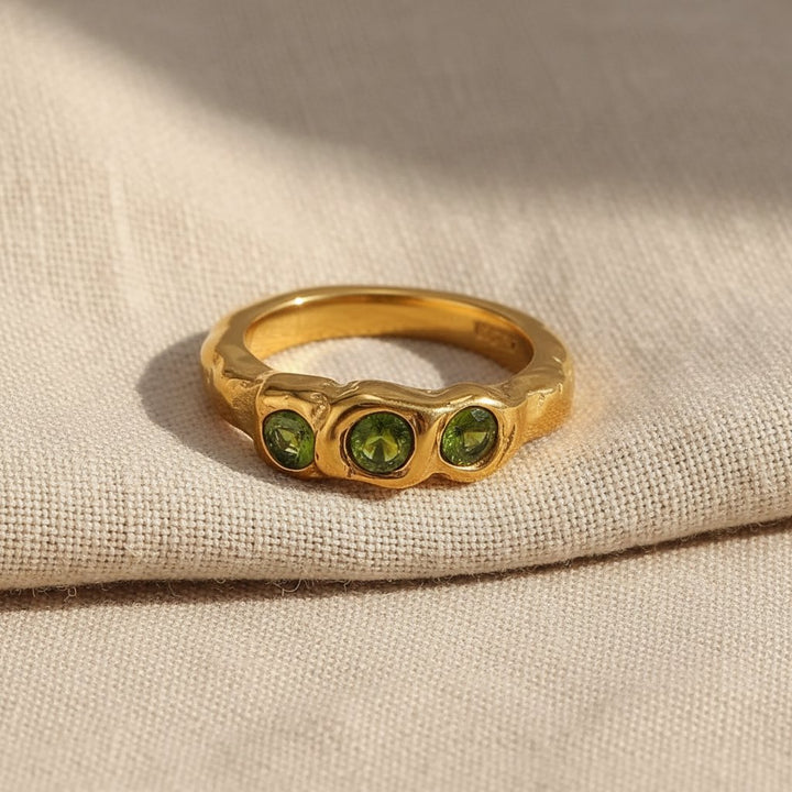 Lucine Peridot Ring