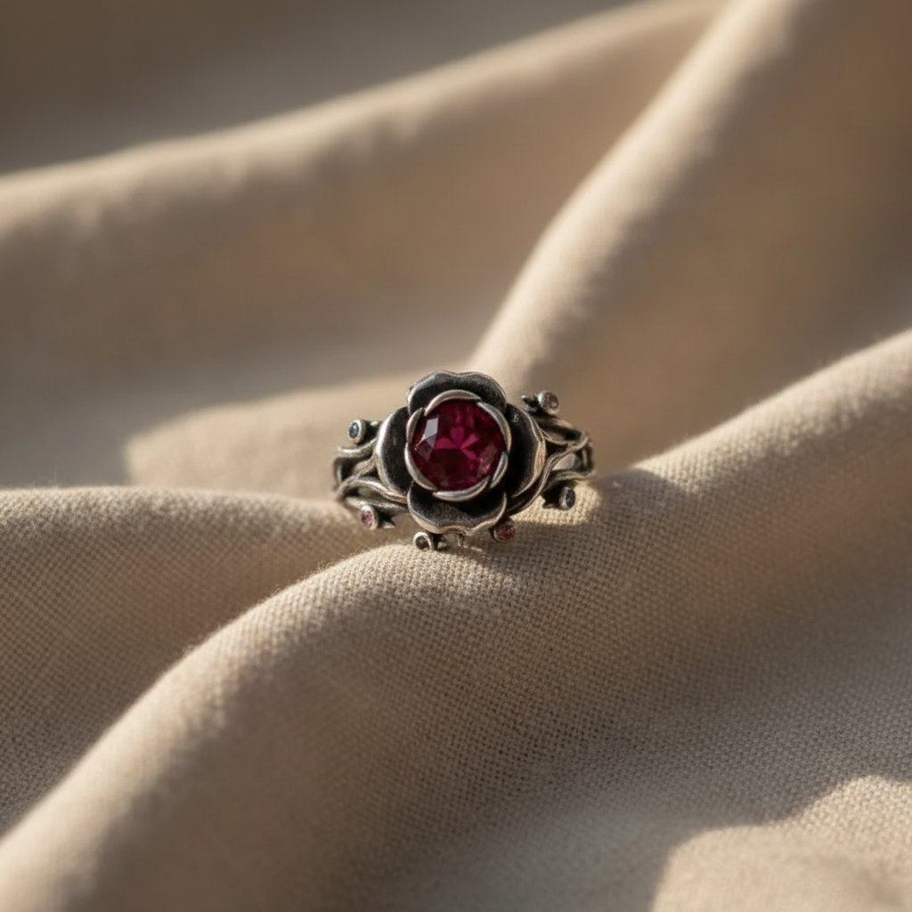 Coralie Ruby Ring
