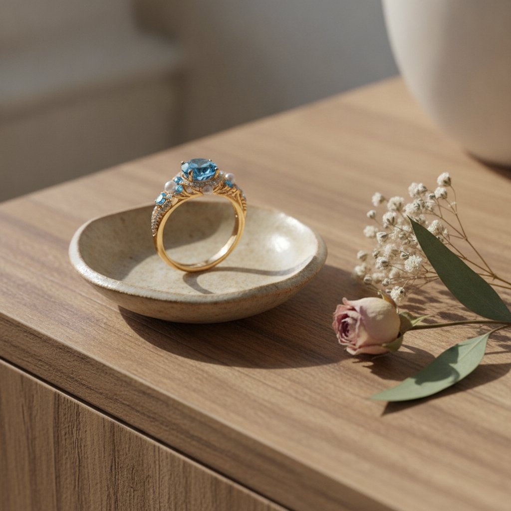 Nadia Pearl Ring
