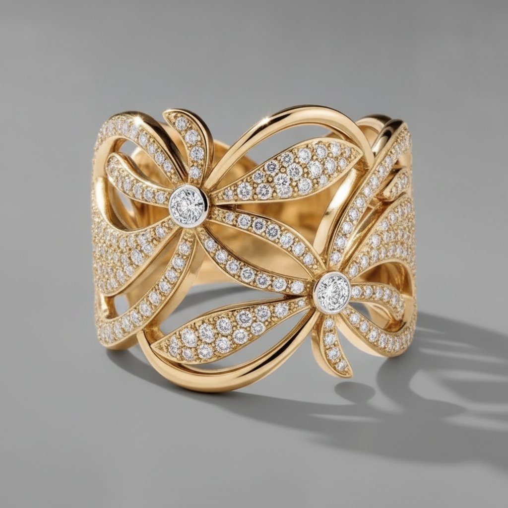 Bela Crystal Ring