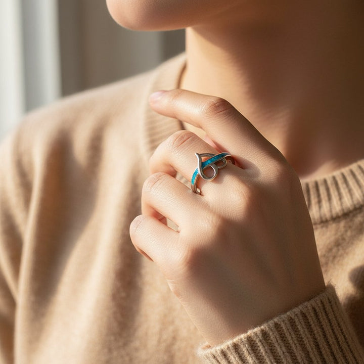Faye Opal Ring