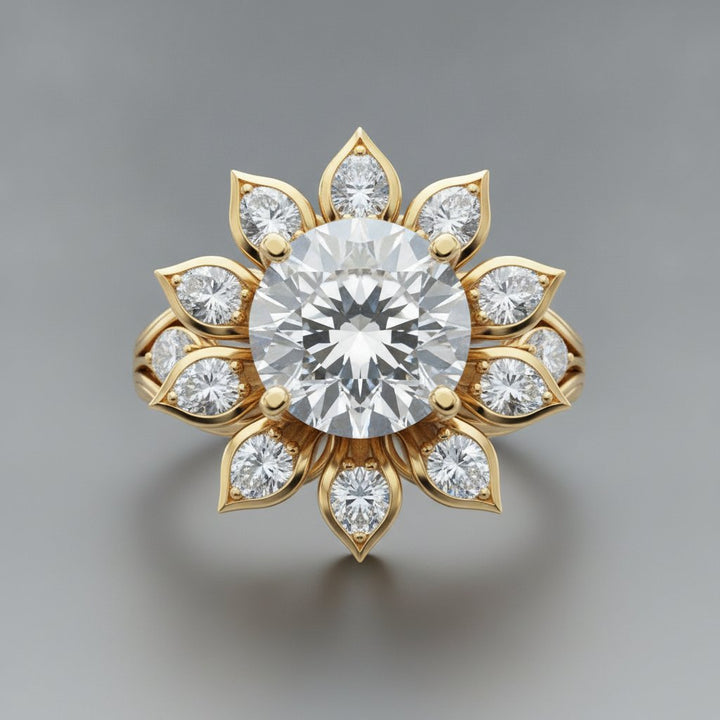 Anillo Jolie dorado