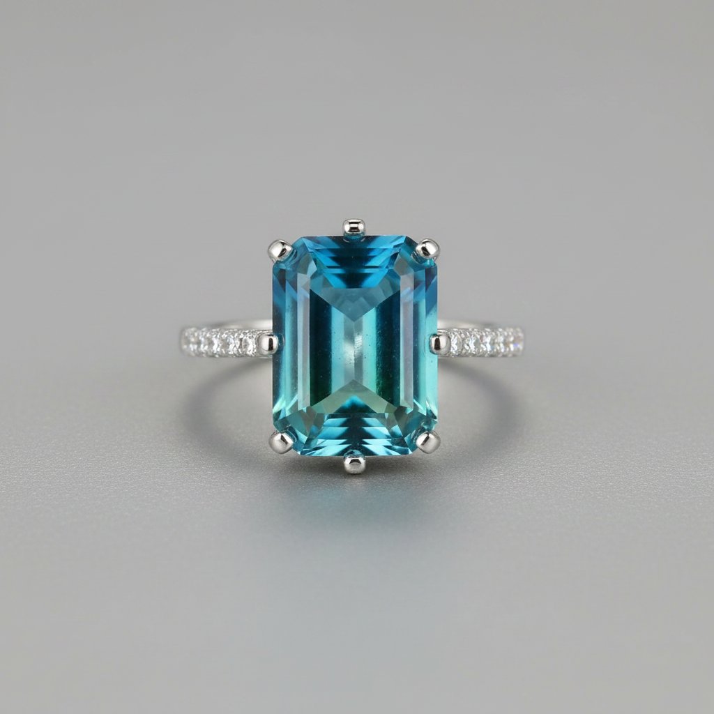 Bague Lune en topaze