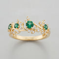 Zaria Emerald Ring