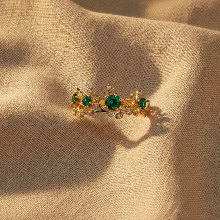 Zaria-smaragdring