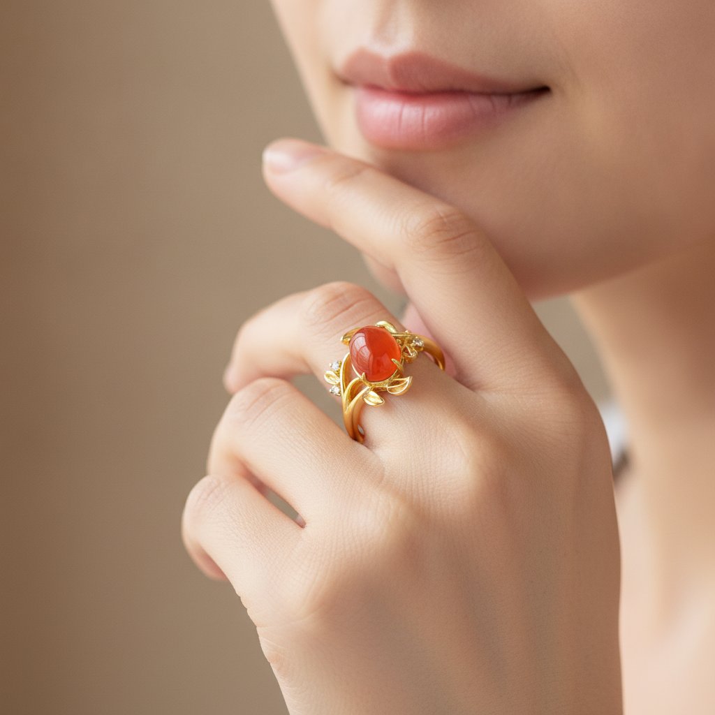 Bague Zaria dorée