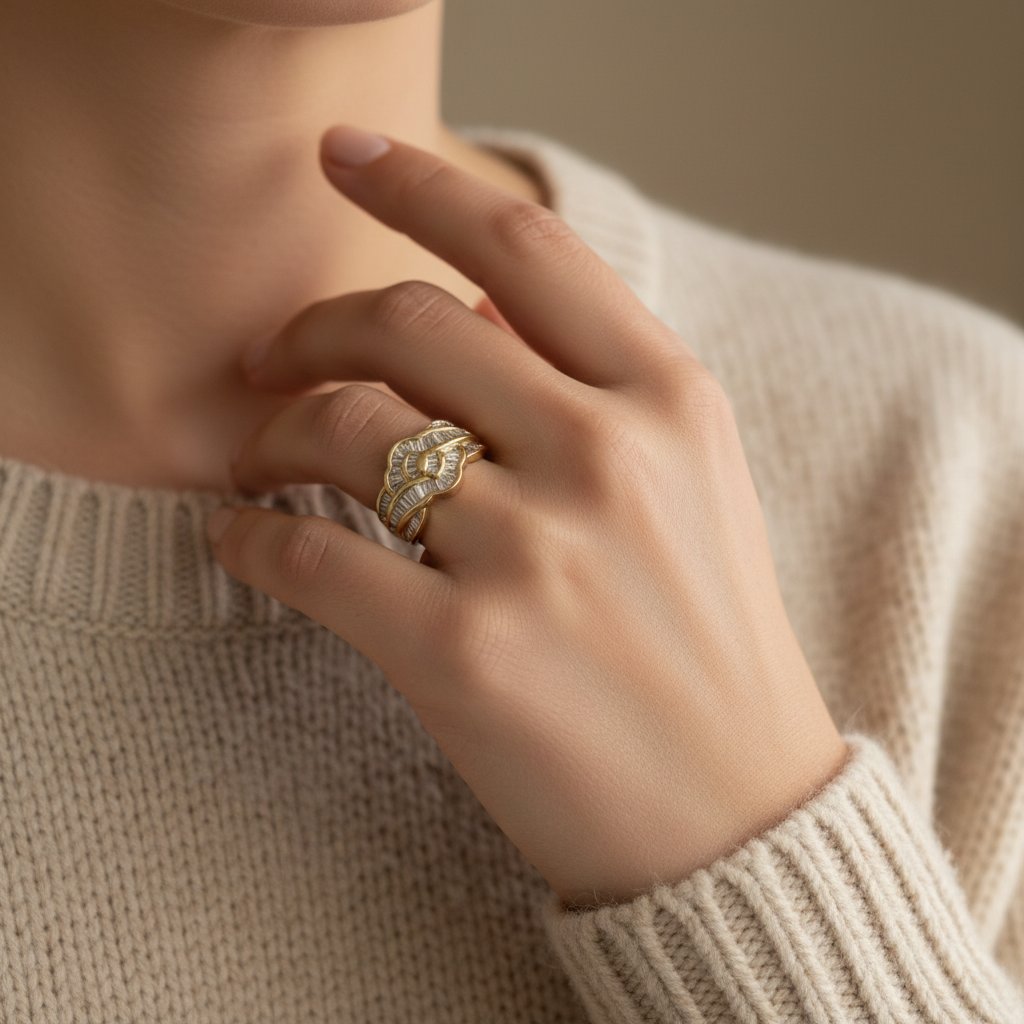 Vintage-Ring Nerine