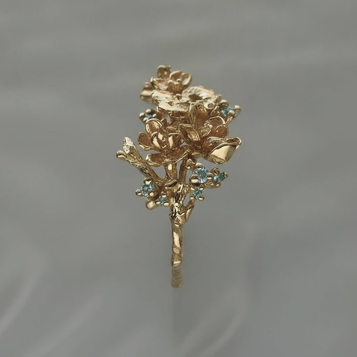 Wisteria Gold Ring