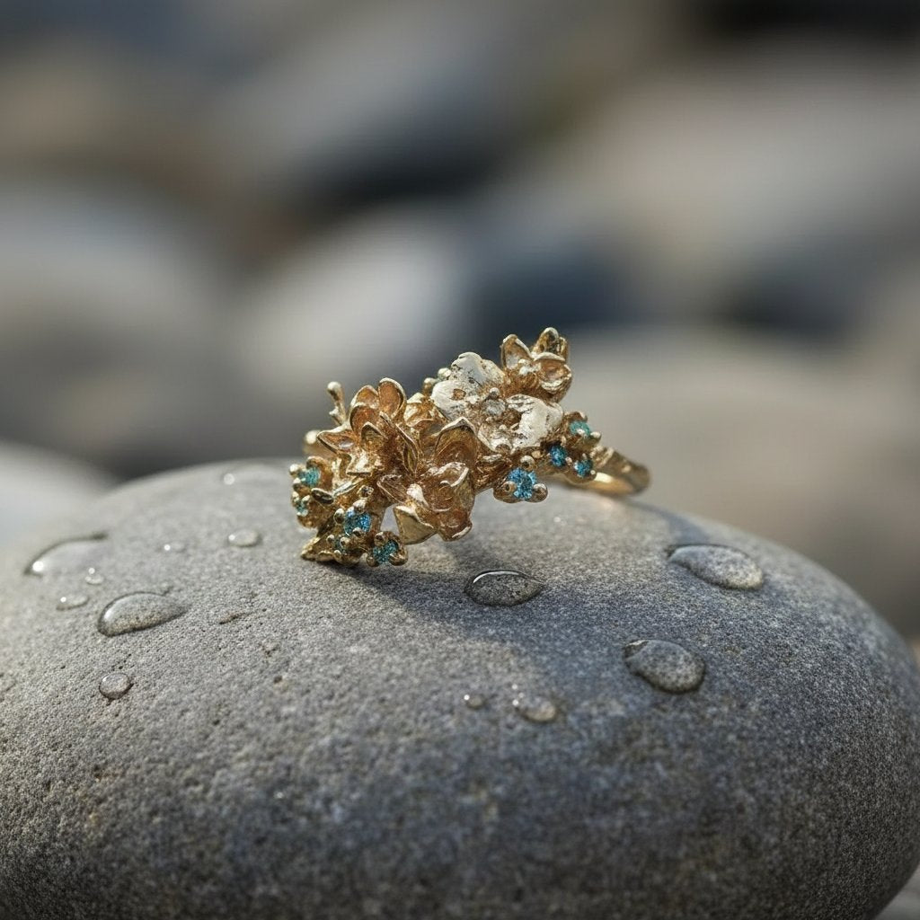 Wisteria Gold Ring