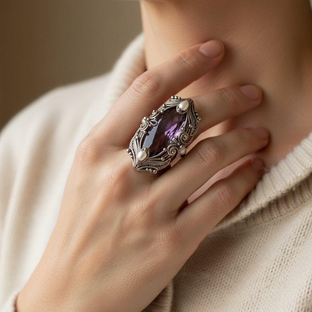 Seraphine Pearl Ring