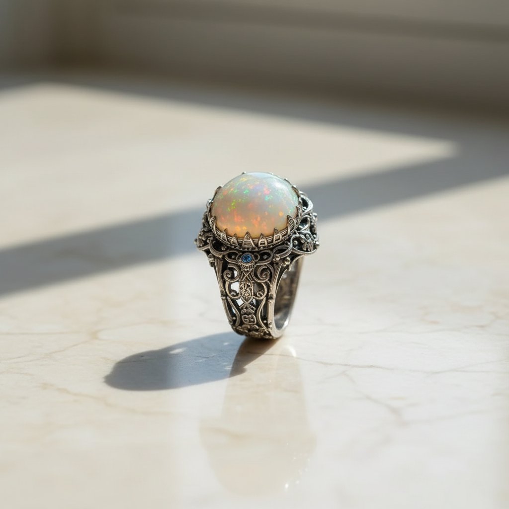 Amelie Opal Ring