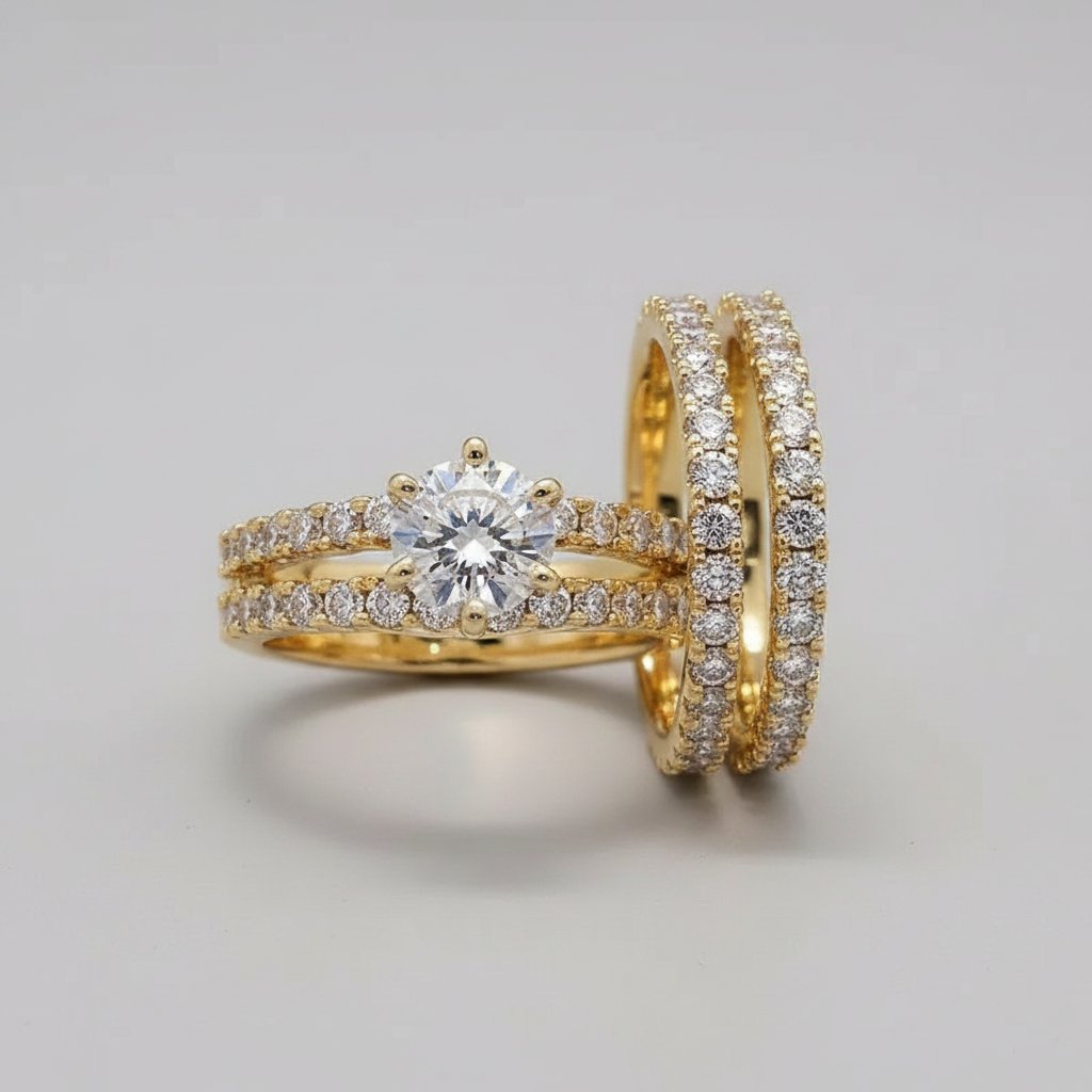 Conjunto de joias Vesper Gold
