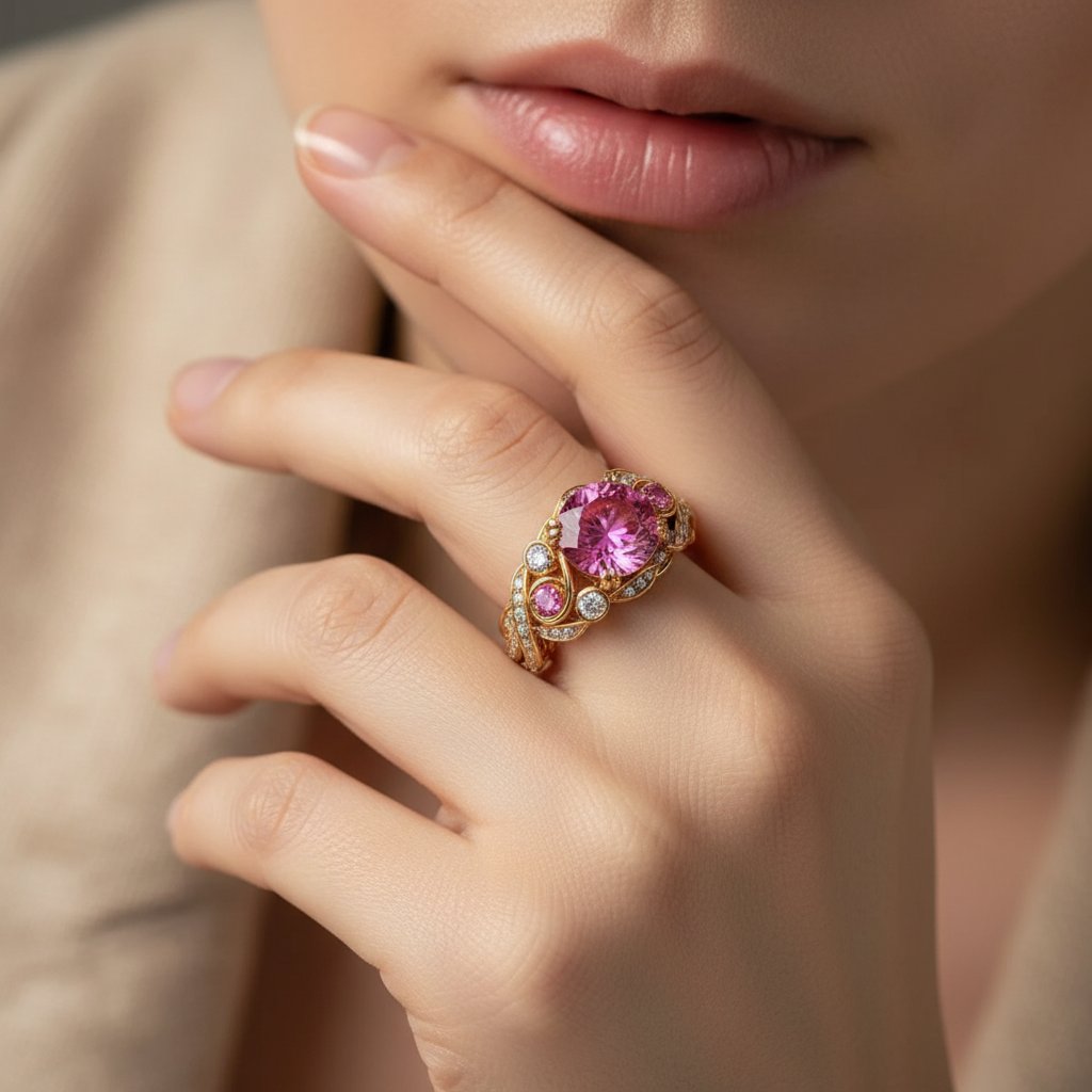 Marguerite Crystal Ring