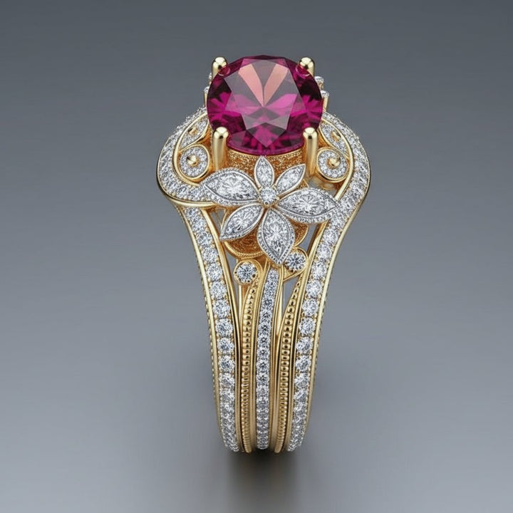 Marguerite Crystal Ring