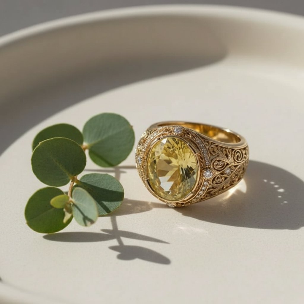 Anel Marguerite Dourado