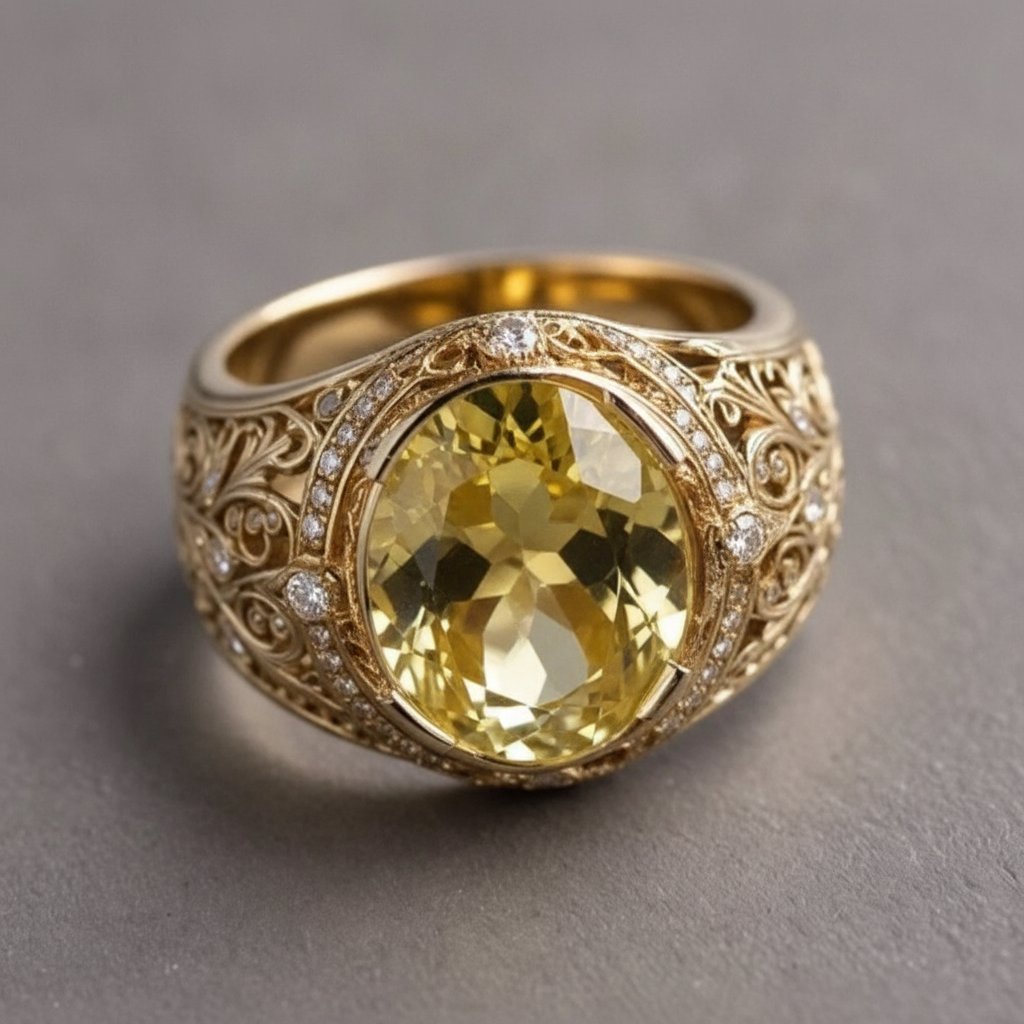 Anel Marguerite Dourado
