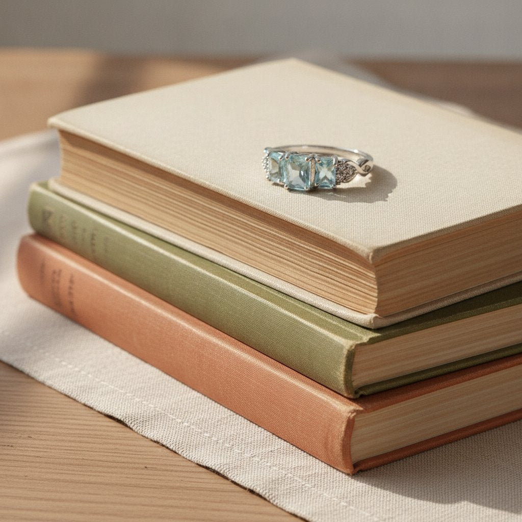 Fleur silverring
