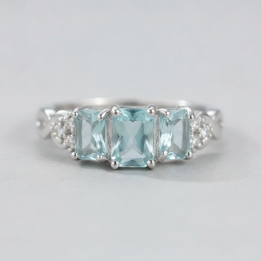 Fleur silverring