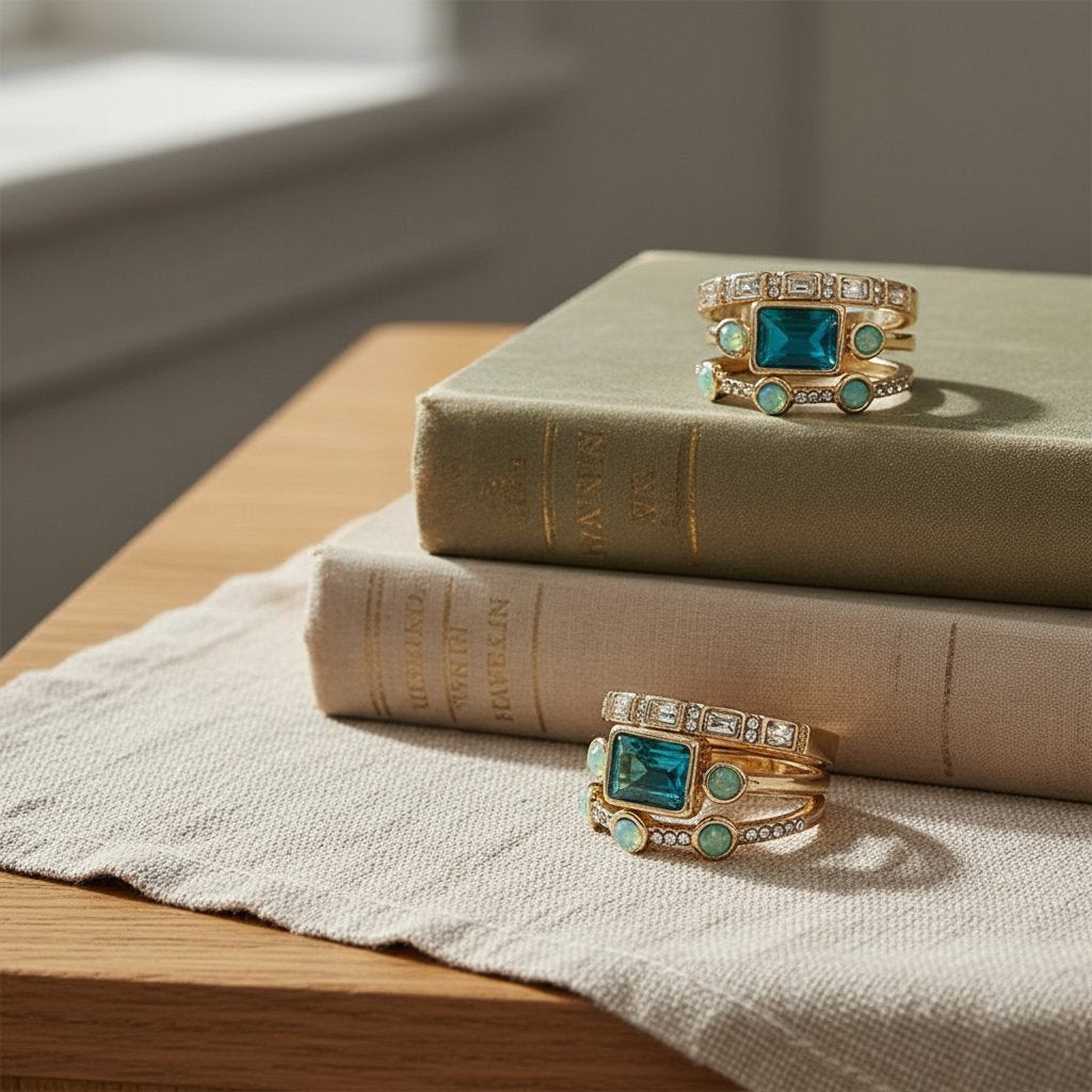 Emmeline Gold Jewelry Set