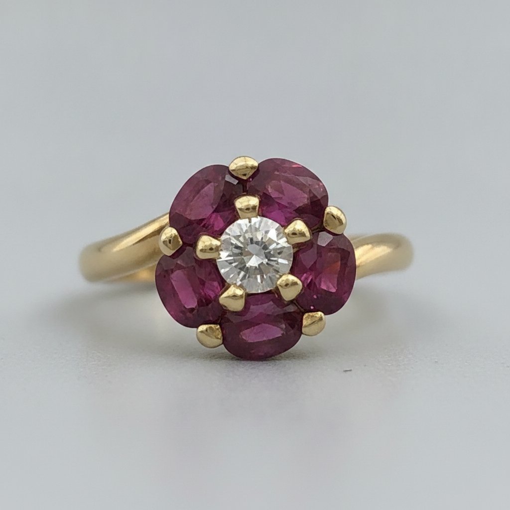 Bague dorée Sidonie