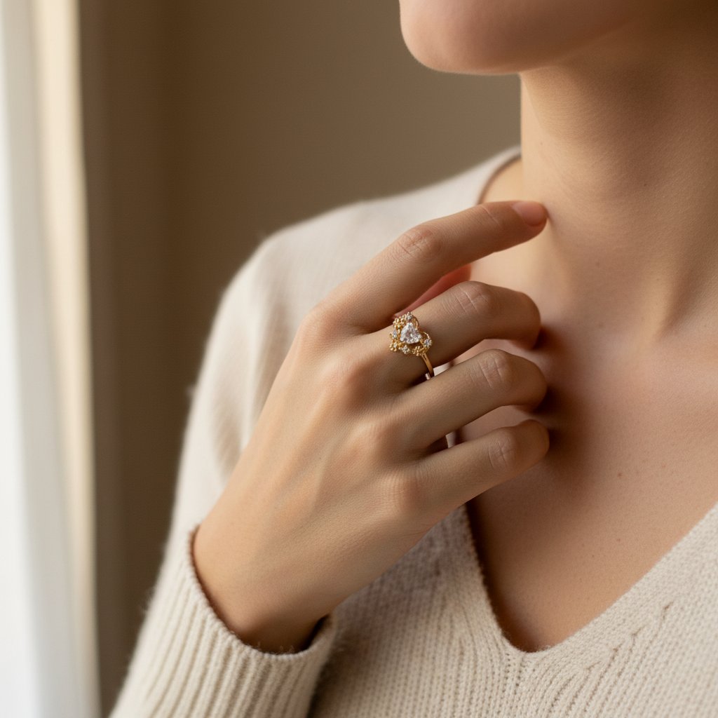 Sidonie Crystal Ring