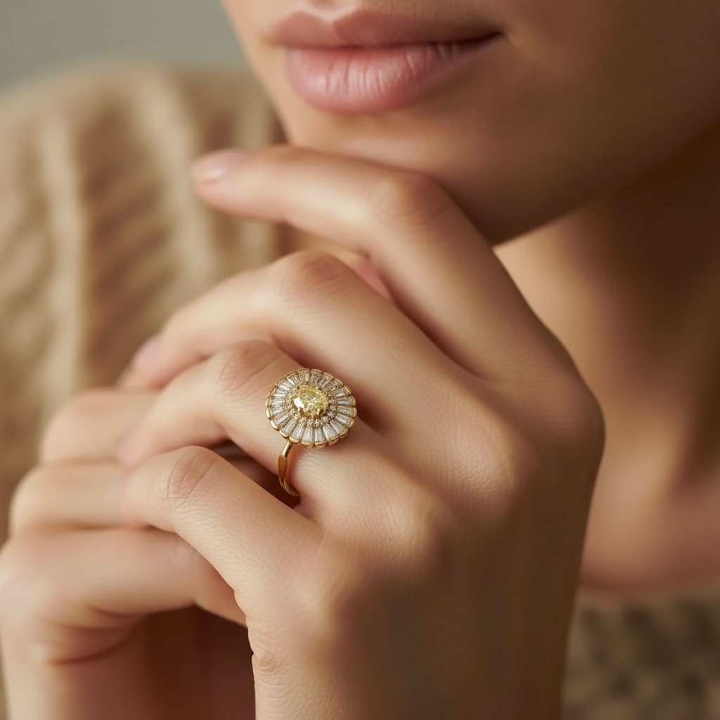 Bague Sidonie en cristal