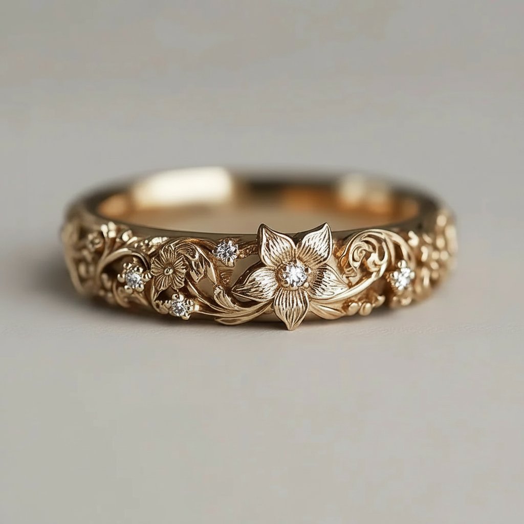 Ambre-Diamantring