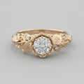 Celestine-diamantenring