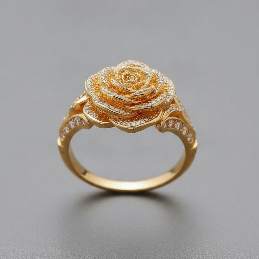 Celestine Gold Ring