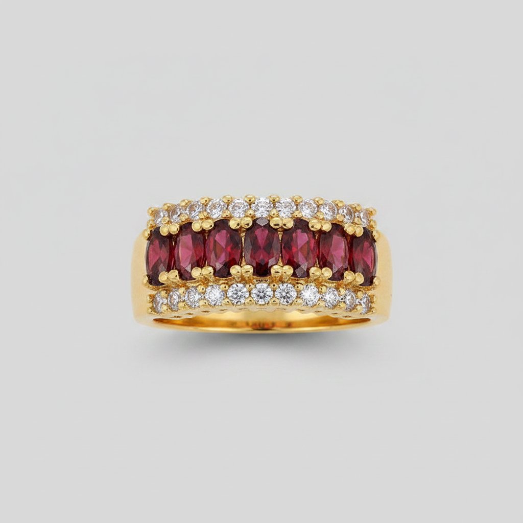Celestine Crystal Ring