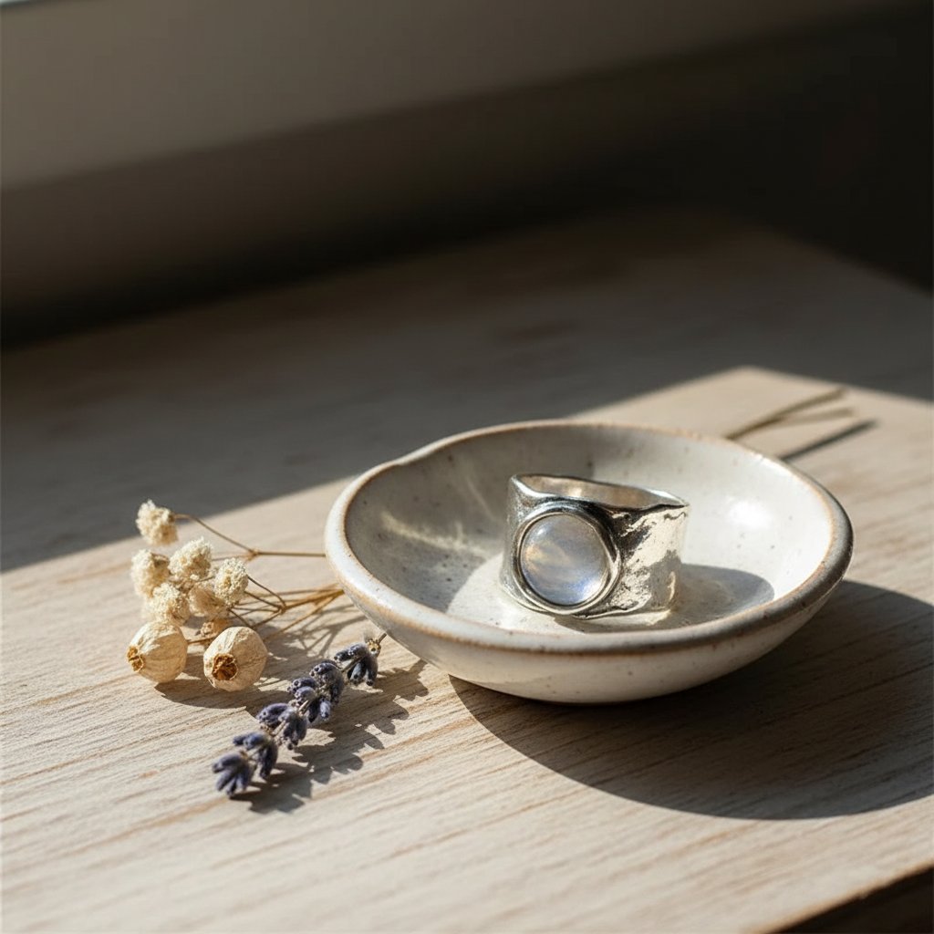 Romy Moonstone Ring