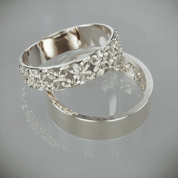 Valentine Silver Jewelry Set