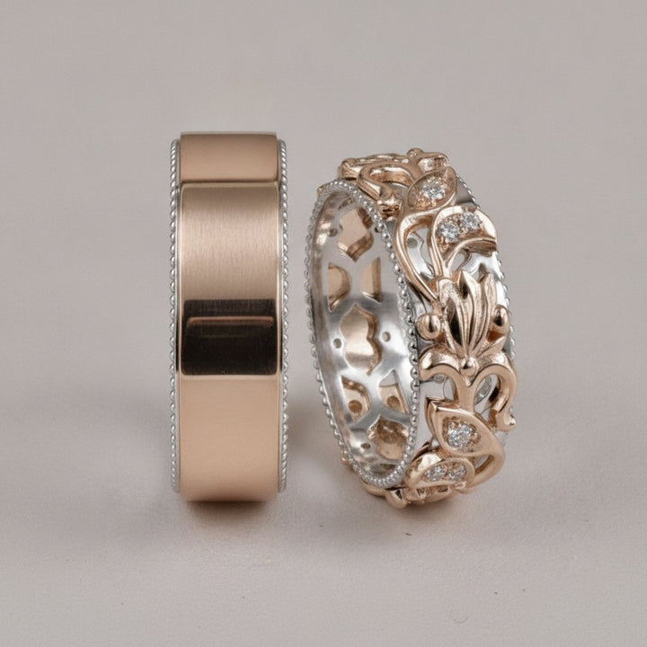 Conjunto de joias Xanthe prateadas