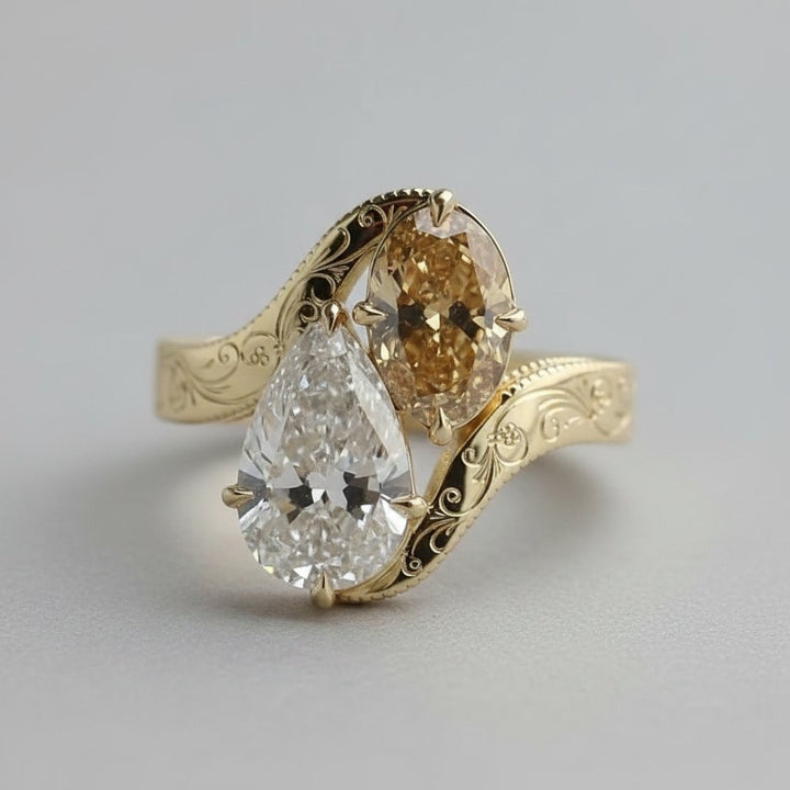 Xanthe-kristallen ring