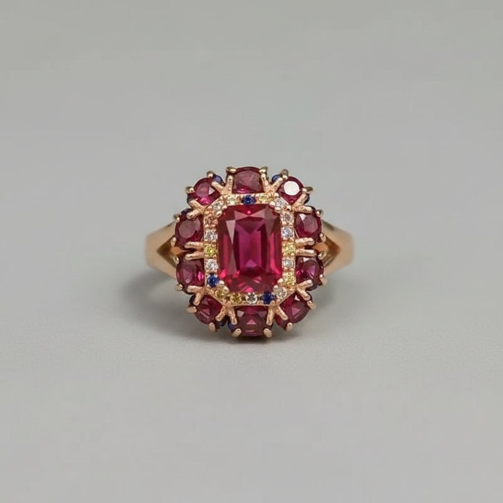 Rhea Ruby Ring