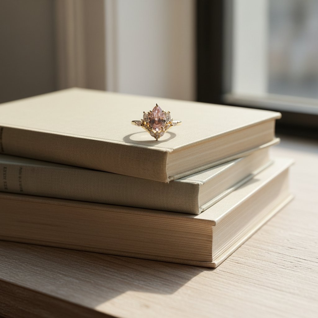 Hespera-kristallen ring