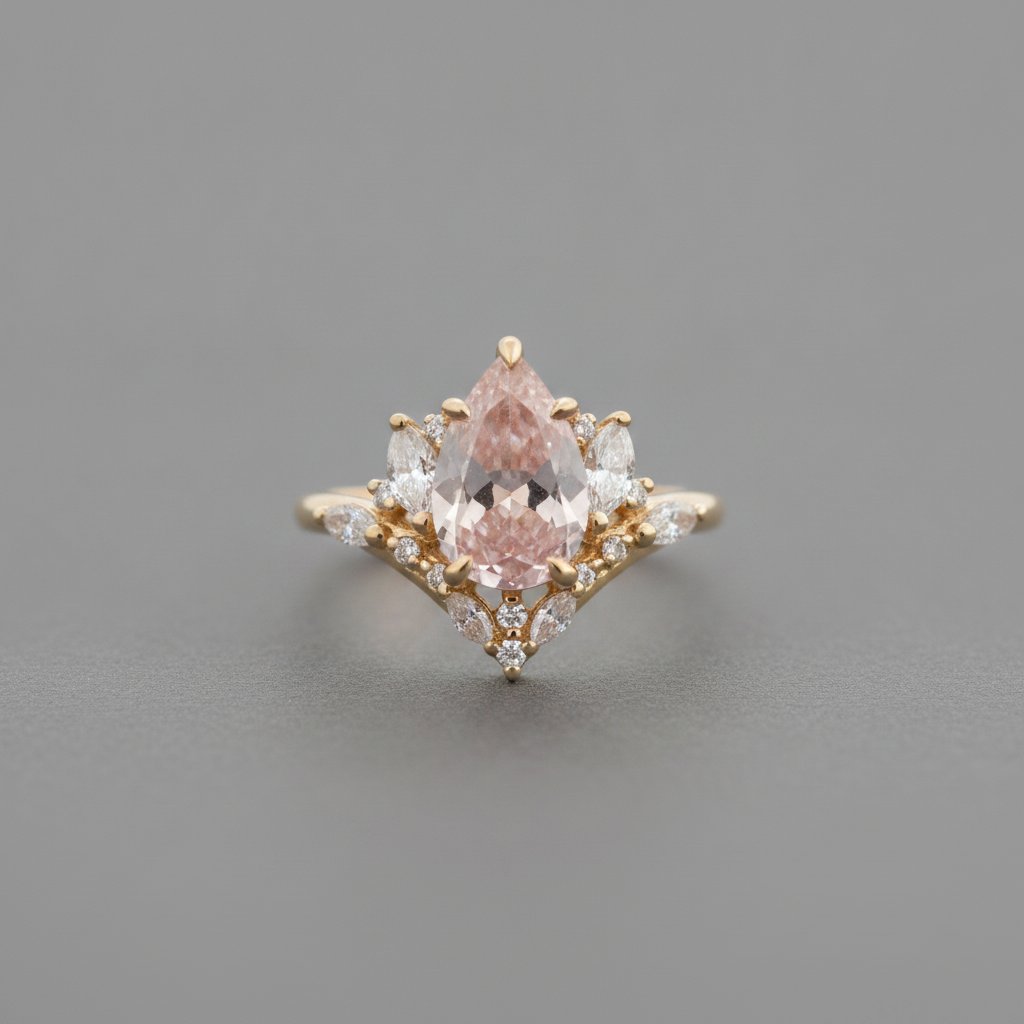Hespera-kristallen ring