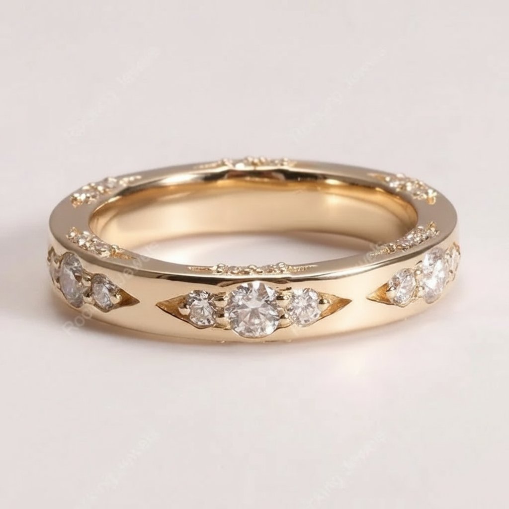 Anello Nerine con diamanti