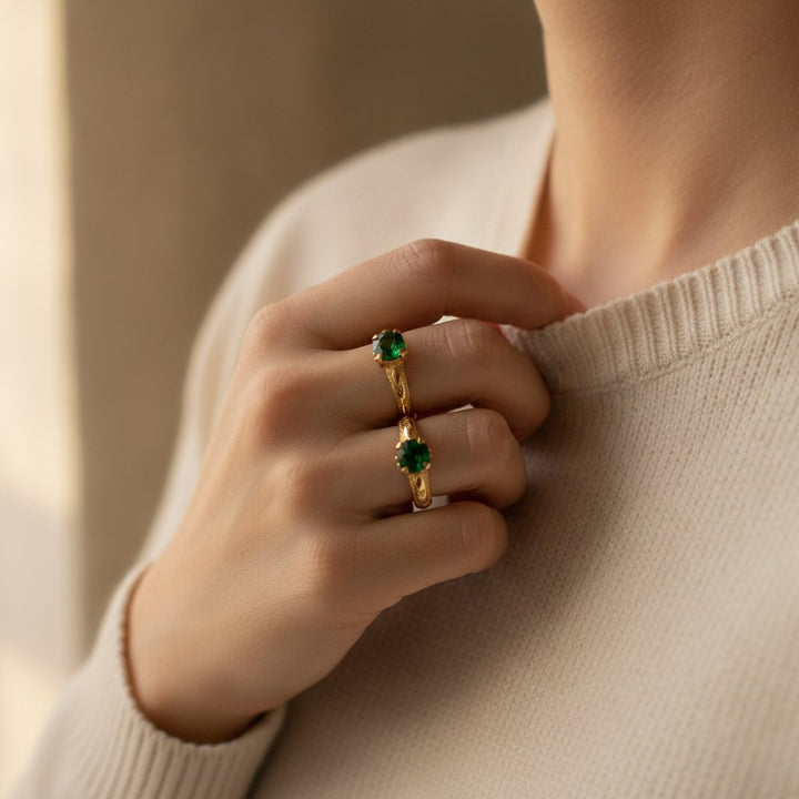 Rosaline Crystal Ring