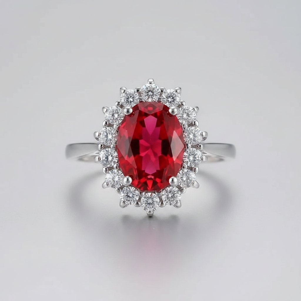 Aurelie Ruby-ring