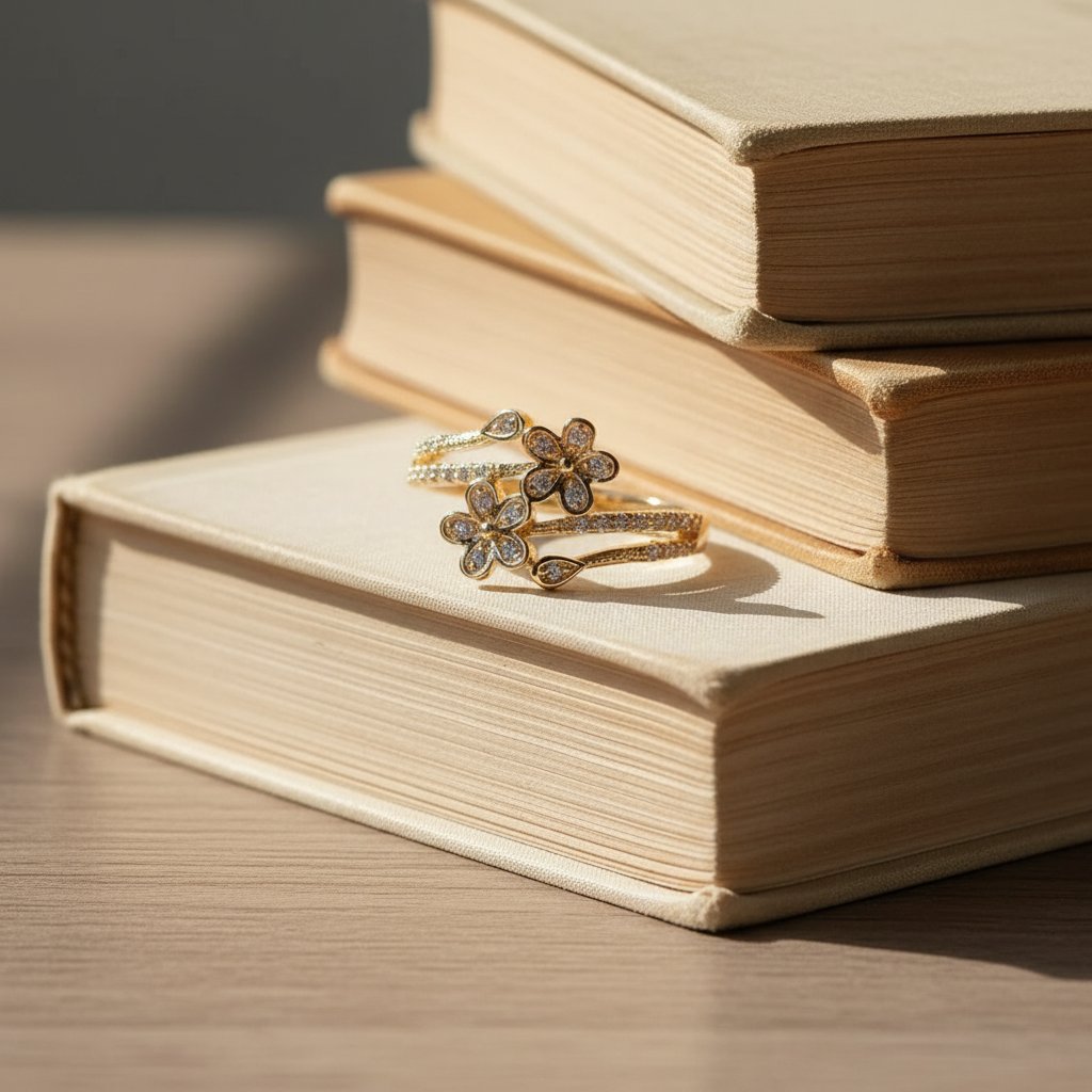 Aurelie gouden ring