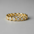 Conjunto de joias Delphine douradas