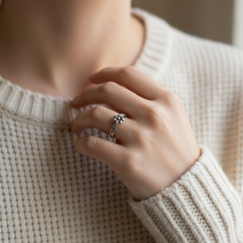 Anello Sabine in argento