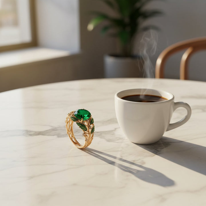 Sylvie Crystal Ring