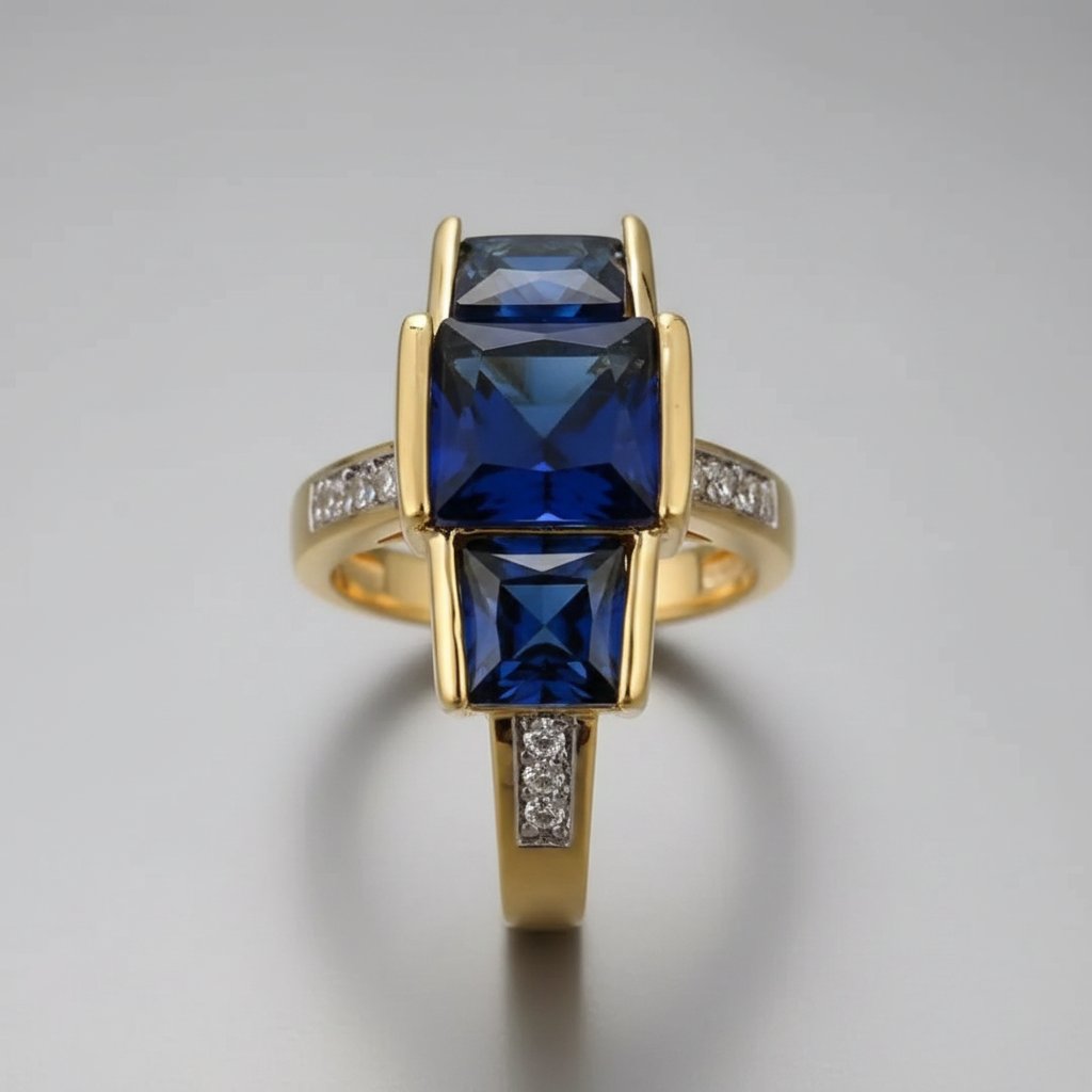 Sylvie Kristallen Ring