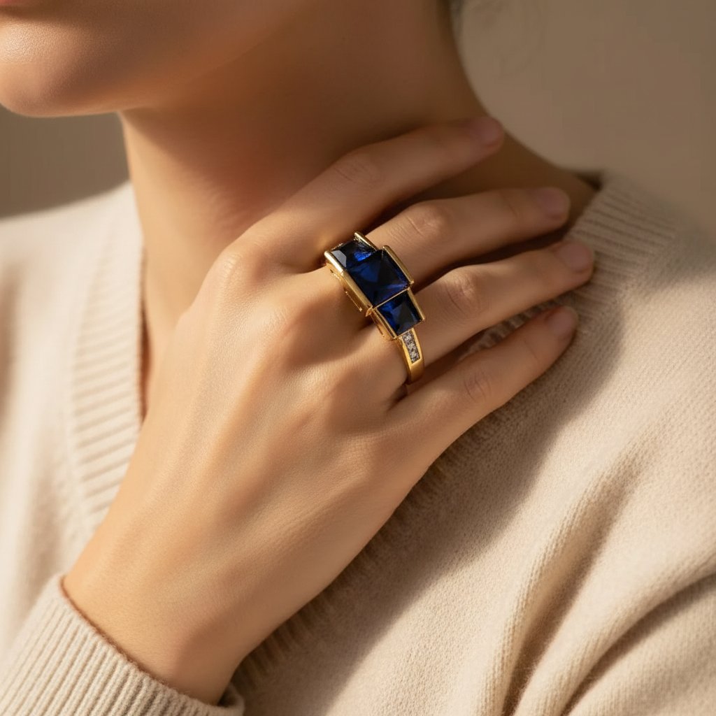 Sylvie Crystal Ring