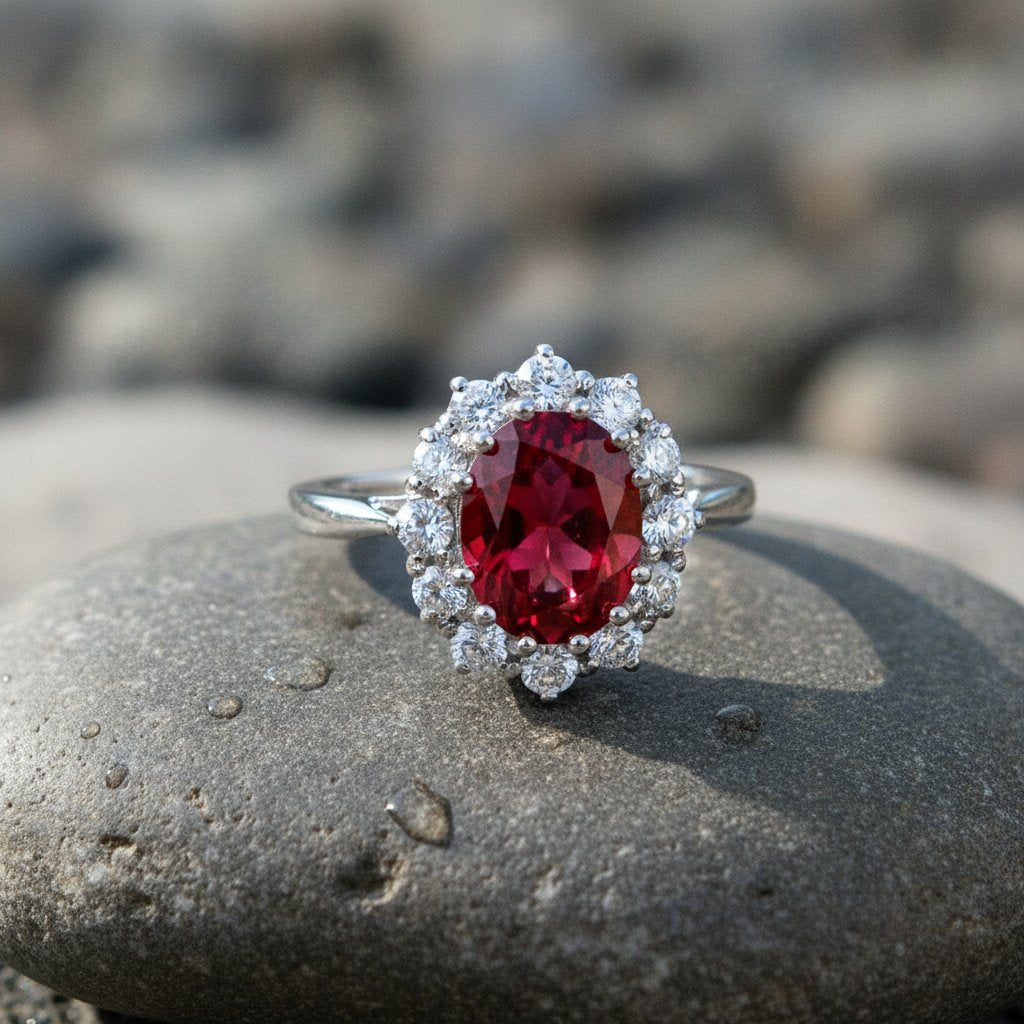 Solene-rubijnen ring