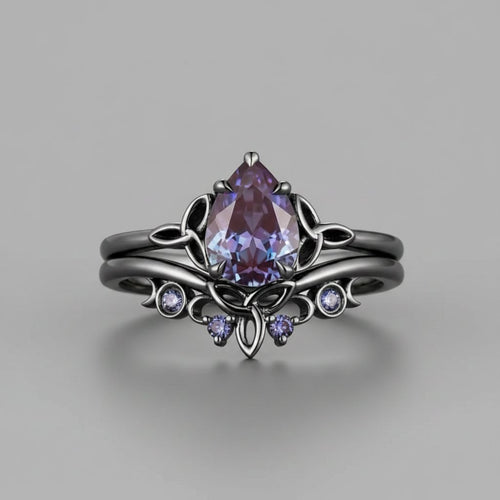 Anello Adeline in ametista