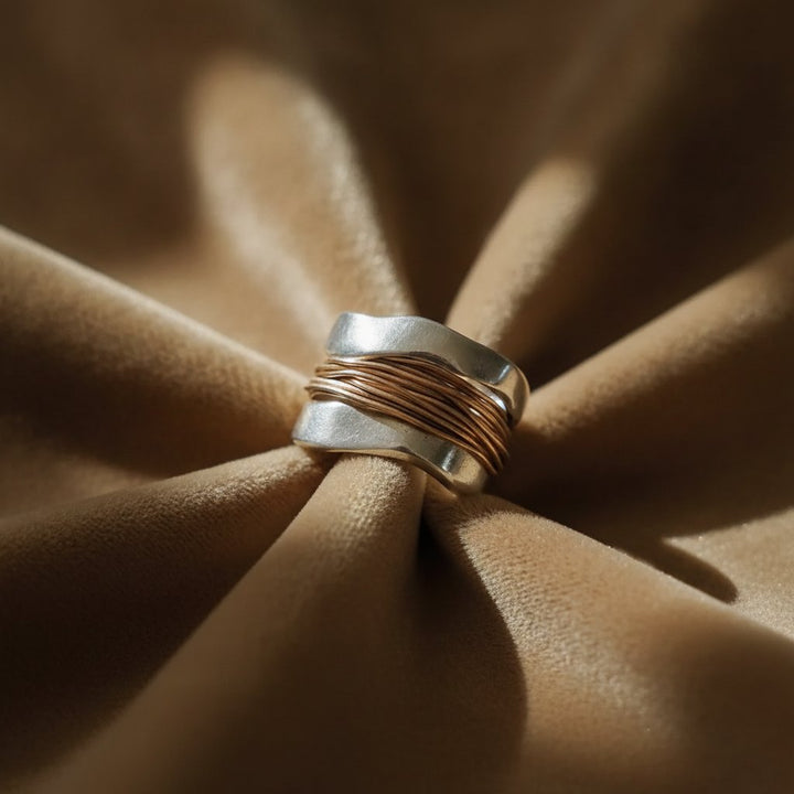 Bague Adeline dorée