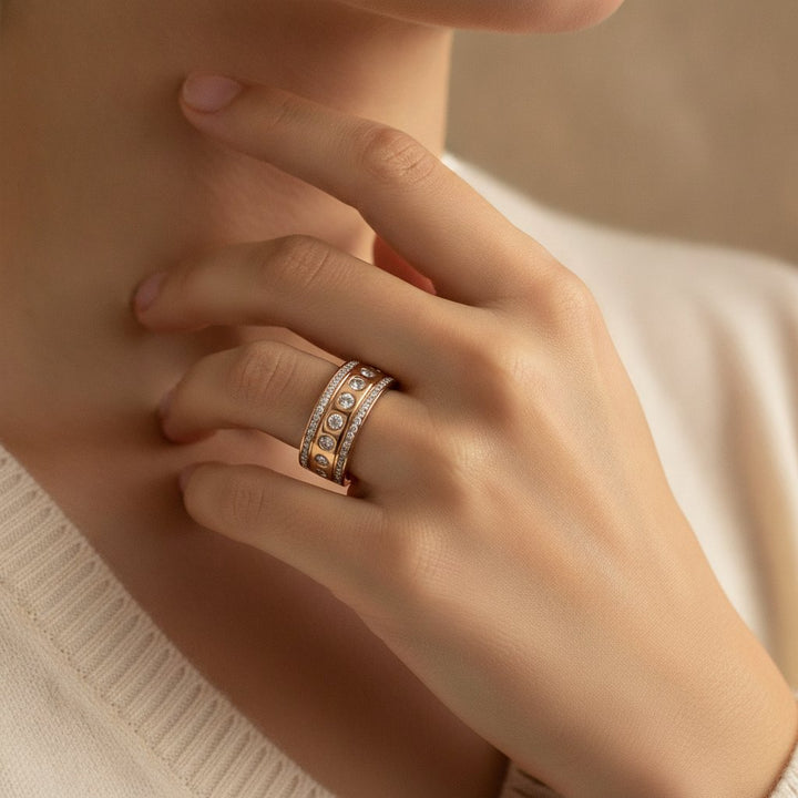 Bague Capucine en zircone